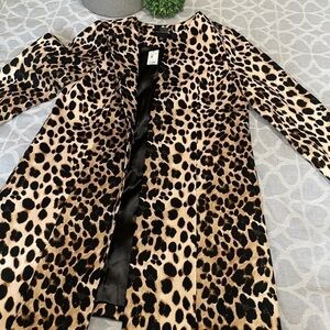 Nwt The Limited Leopard Jacket Size Small Tall
